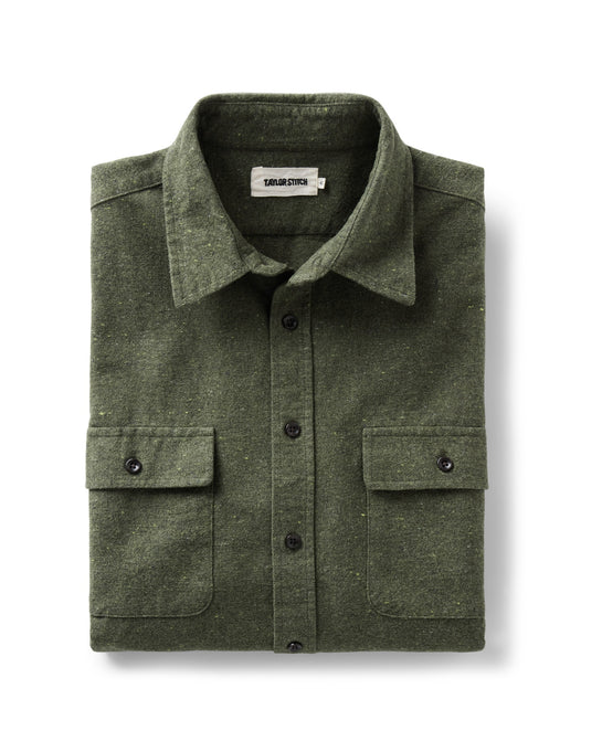 The Yosemite Shirt in Lichen Donegal