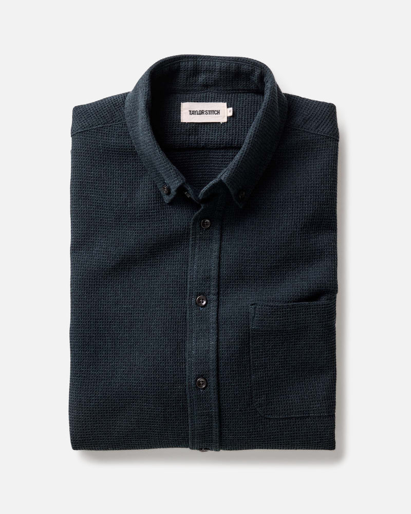 The Jack in Rinsed Indigo Waffle