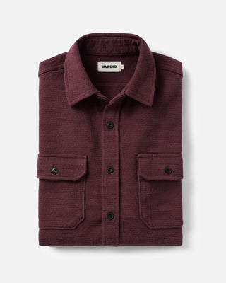 The Division Shirt in Black Cherry