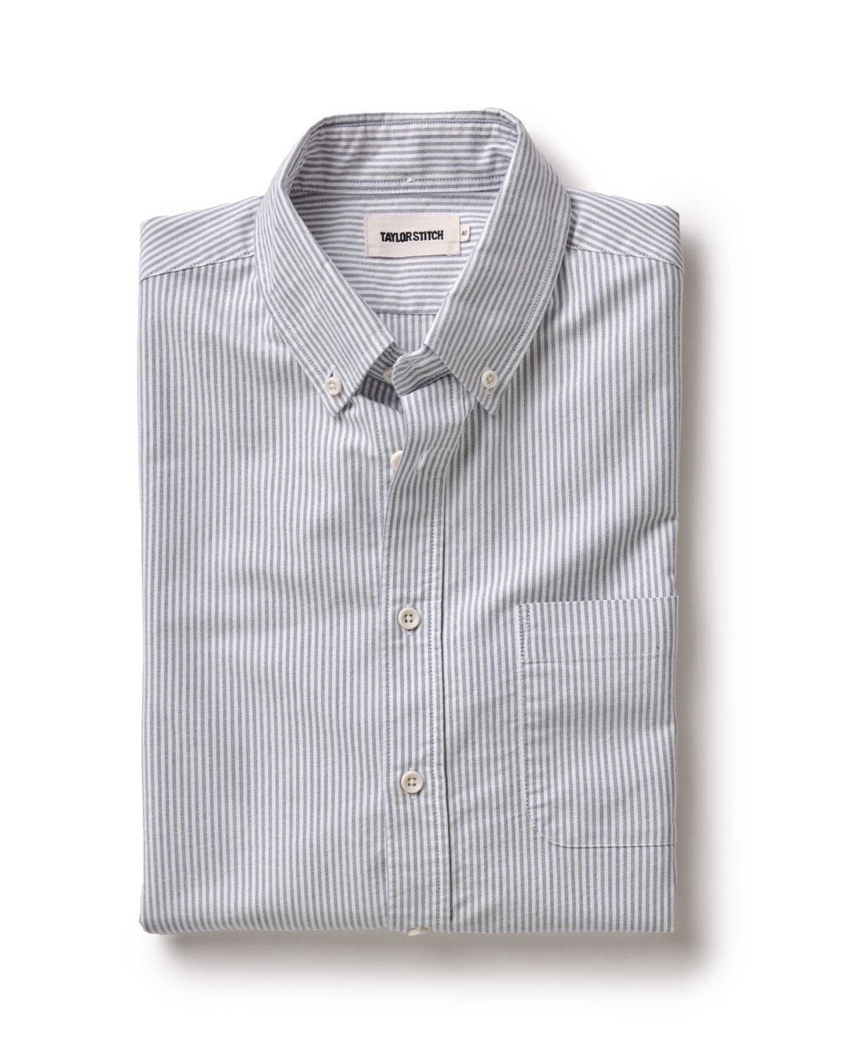 The Jack in Navy University Stripe Everyday Oxford