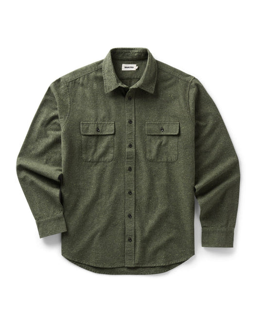 The Yosemite Shirt in Lichen Donegal