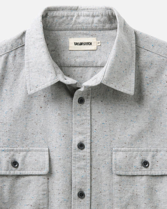 The Yosemite Shirt in Mist Donegal