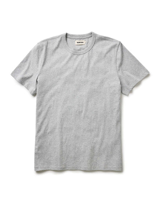 The Organic Cotton Tee in Heather Grey